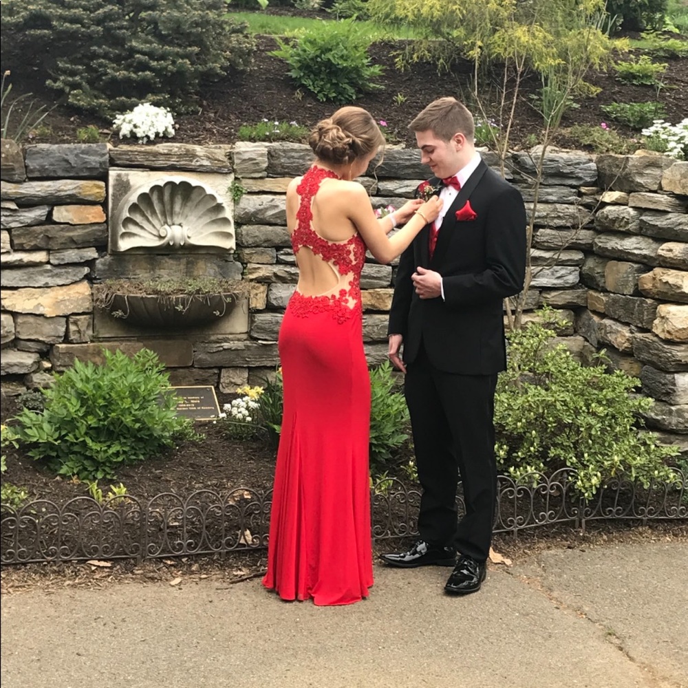 Serendipity Red Prom Dress
